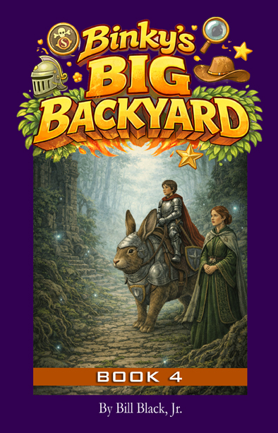 Binky's Big Backyard - Book 4 cover