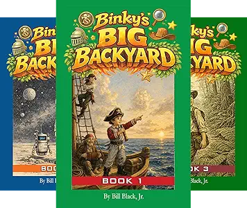 Binky's Big Backyard Book Series Graphic